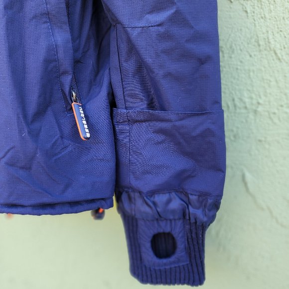 Mens Blue Superdry Technical Windhiker 3 Zipper Jacket - Picture 7 of 7